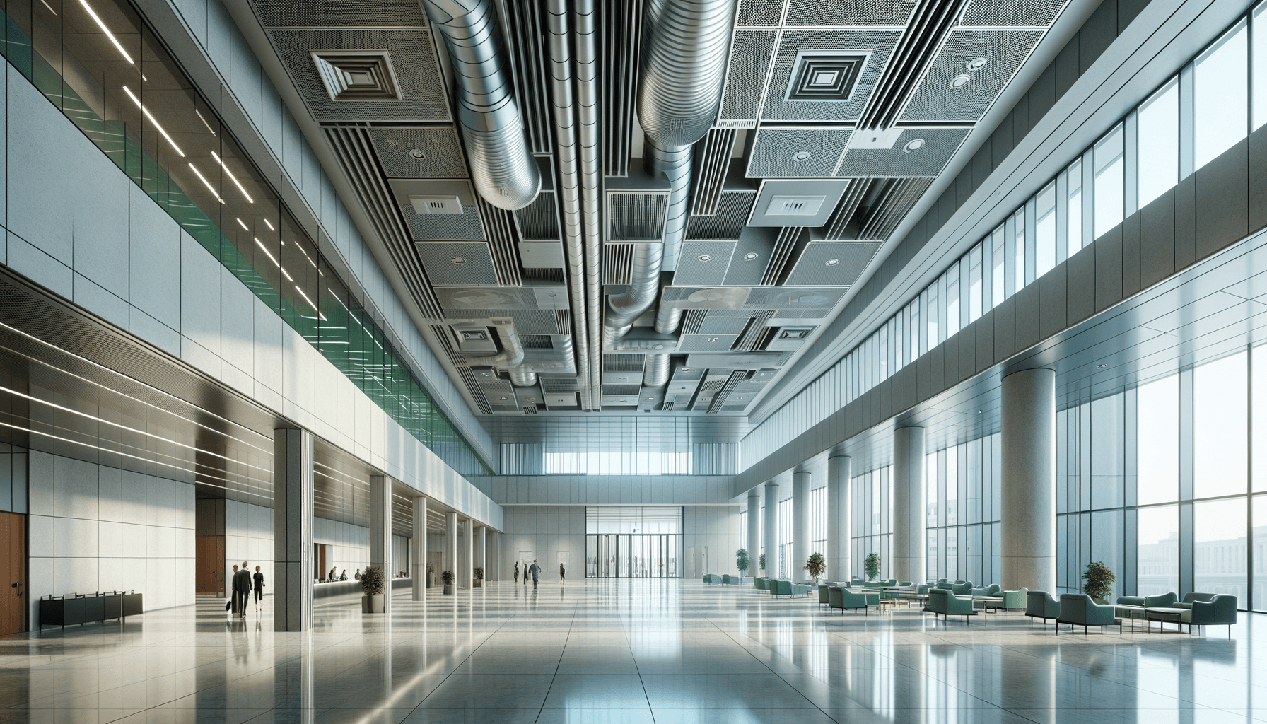 სკოლები, საავადმყოფოები, ადმინისტრაციული შენობები